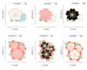 cute sakura blossom pin