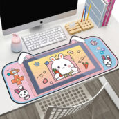 Bunny Ear Desk Mat