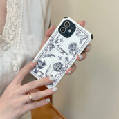 yami kawaii retro flower phone case