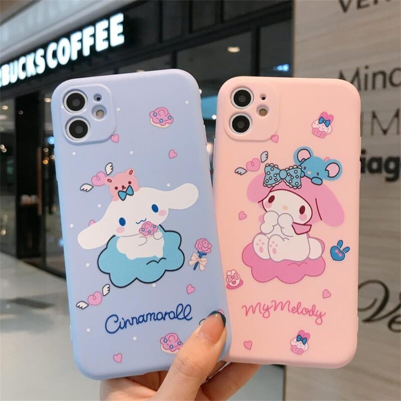 kawaii 3d cinnamoroll my melody phone case