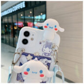 cinnamoroll phone case with 3d figure