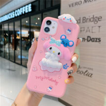 my melody phone case with 3d figure