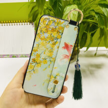 kawaii blossom phone case with holder