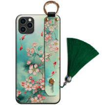 kawaii blossom phone case with holder