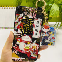 lucky cat phone case with phone stand