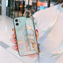 sumikko gurashi phone case with lanyard