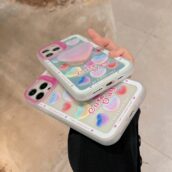 squishy heart phone case