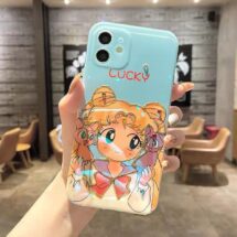 glossy sailor moon phone case