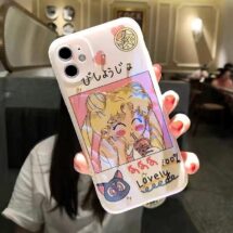 glossy sailor moon phone case