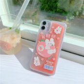 kawaii peach phone case