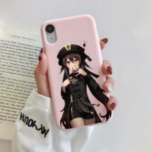 genshin impact hu tao phone case