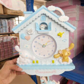 kawaii cinnamoroll wall clock